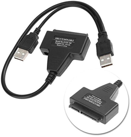 Lunatic 4251 Usb 3.0 2.5 3.5 İnç Sata Hdd SSD Hard Disk Çevirici Dönüştürücü Kablosu