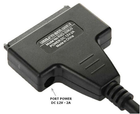 Lunatic 4251 Usb 3.0 2.5 3.5 İnç Sata Hdd SSD Hard Disk Çevirici Dönüştürücü Kablosu