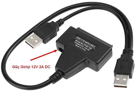 Lunatic 4251 Usb 3.0 2.5 3.5 İnç Sata Hdd SSD Hard Disk Çevirici Dönüştürücü Kablosu