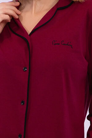 Kadın Klasik Regular Önden Düğmeli Pijama Takımı L1.PC.004.12.K15