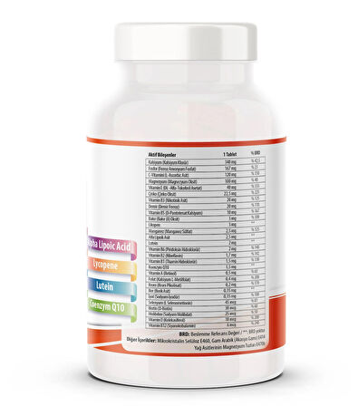 Vitamin Mineral Multivitamin Coenzyme Alpha 180 Tablet