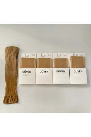 4'Lü Ten Mat Burunlu Comfort Soket Cotton Kısa Çorap