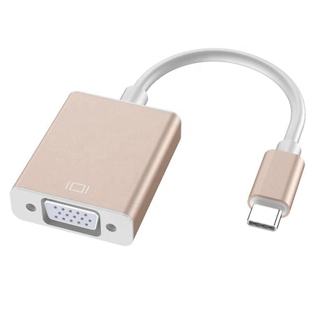 Lunatic 9446 USB 3.1 Type C To VGA Adaptör Çevirici Dönüştürücü