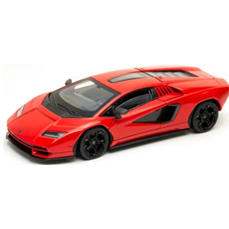 Diecast 1:64 Lamboorghini Countach LPI 800 Mini GT Black Model Araba