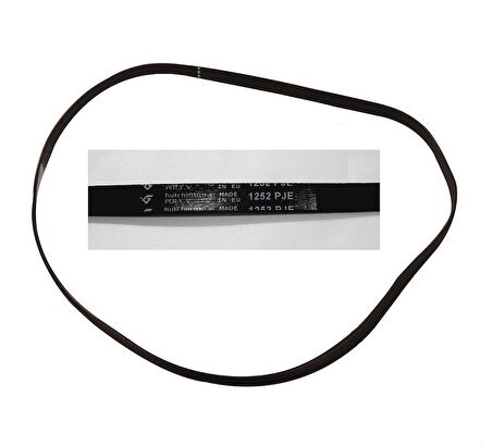 Profilo 1252 PJE Kayış , 1252 -5 PJE Çamaşır Makinesi Motor Kayışı