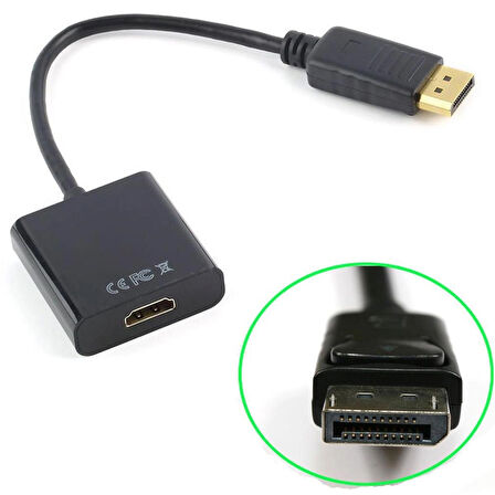 Lunatic 5645 Displayport To Hdmi Çevirici Dönüştürücü Adaptör