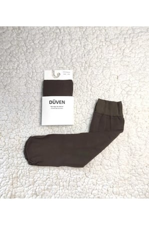 3'Lü Paket Cotton Dizaltı Mat Extra Yumuşak Renkli Pantolon Çorap