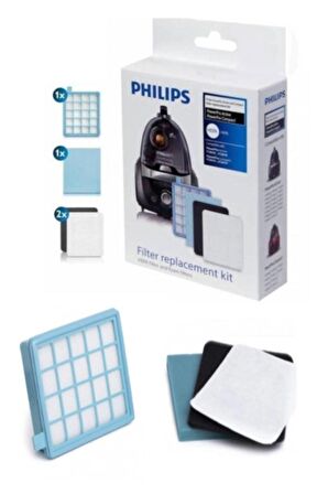 Fc 9323/07 Powerpro Compact Hepa Filtre Seti ( 2 Adet ) Uyumlu