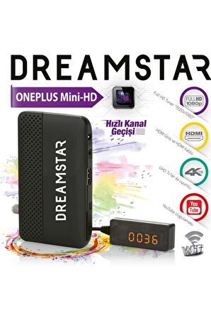 DREAMSTAR ONE PLAS MİNİ HD UYDU ALICISI