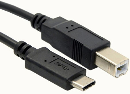 Lunatic Tkz 4969 Type C To Usb Yeni Nesil Printer Yazıcı Tarayıcı Ara Bağlantı Kablosu 1.5Metre
