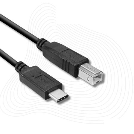 Lunatic Tkz 4969 Type C To Usb Yeni Nesil Printer Yazıcı Tarayıcı Ara Bağlantı Kablosu 1.5Metre