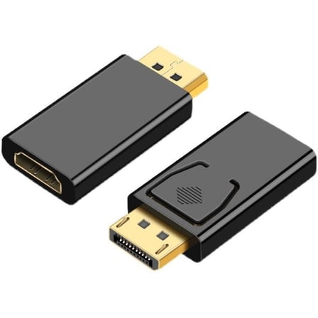 Lunatic 4649 4K Destekli Displayport HDMI Çevirici Dönüştürücü Adaptör Displayport V1.2 Destekli 10.8gbps'ye Kadar Video Bant