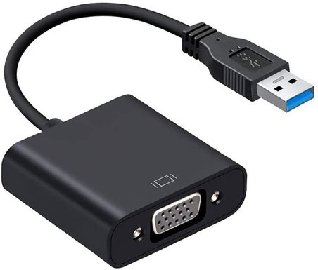 Lunatic 5649 USB 3.0 To Vga Çevirici Dönüştürücü Adaptor Monitör Kablosu USB 3.0 Portunuz varsa 1080P ye kadar yüksek çözünürlükte görüntü aktarımı sağlayabilirsiniz