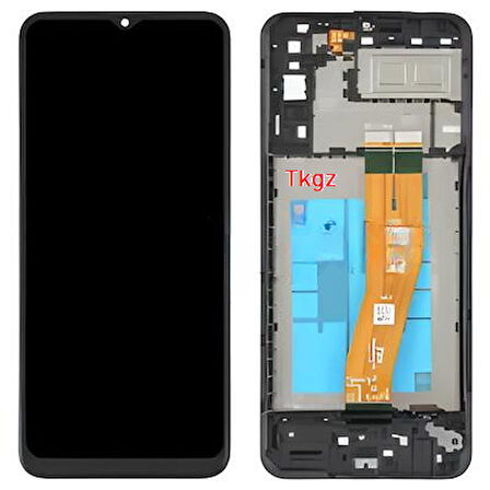 Tkgz - Samsung Galaxy A04E - SM-A042 Uyumlu Lcd Ekran Dokunmatik Orijinal ÇITALI