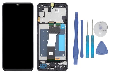 Tkgz - Samsung Galaxy A05s SM-A057 Uyumlu Lcd Ekran Dokunmatik Orijinal ÇITALI + TAMİR SETİ