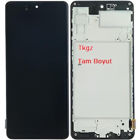 Tkgz - Samsung Galaxy M51 - SM-M515 Uyumlu Lcd Ekran Dokunmatik Orijinal ÇITALI