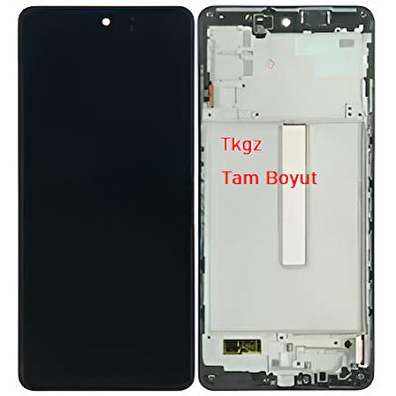 Tkgz - Samsung Galaxy M52 - SM-M526 Uyumlu Lcd Ekran Dokunmatik Orijinal ÇITALI