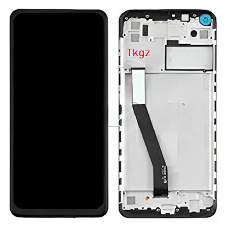 Tkgz - Xiaomi Redmi NOTE 9 Uyumlu Lcd Ekran Dokunmatik Orijinal ÇITALI