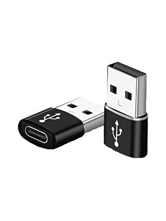 Lunatic 2944 USB 3.0 To Type C 3.1 Şarj Data USB 3.0 To Type-C Dişi Çevirici Dönüştürücü Adaptör USB Dişi Type-C Soketine Çevirir 