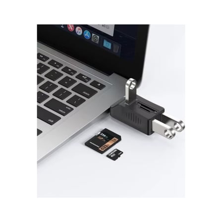 Lunatic 8060 USB 3.0 Hub 5 Port Çoklayıcı Sd Tf Micro Sd Mmc Kart Okuyucu Splitter Çevirici