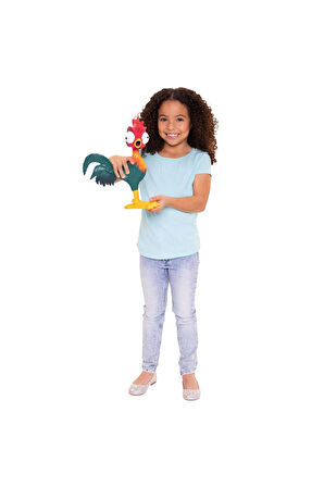 HeiHei Figür Oyuncak Moana'nın Tavuğu HeiHei Tavuk Oyuncak 30 Cm Çığlık Atan HeiHei Tavuk
