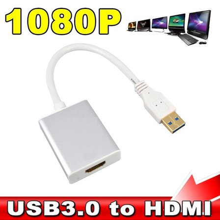 Lunatic 5150 Usb 3.0 To Hdmi Çevirici Dönüştürücü Adaptör