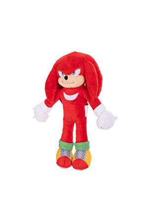 Sonic 3 Lüks Knuckles Pelüş Figür 23 Cm Peluş Sonic Figür Oyuncak Sonic Hedgehog Orijinal