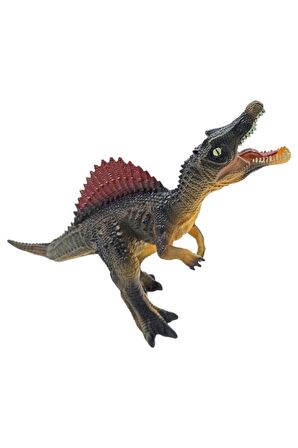 Geçmiş Zamanlara Yolculuk: 45 cm Büyük Boy Sesli Oyuncak Dinozor Spinosaurus