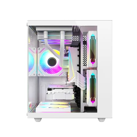 Xaser Kratos X100 Intel Ultra 5 225F 16GB DDR5 Ram 512GB M.2 NVMe SSD 8GB RTX5060Ti Sıvı Soğutmalı Masaüstü Oyuncu Bilgisayarı