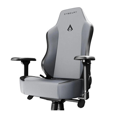 Cybeart Apex Series – X11 Gray Edition PU Deri Bel Destekli 4D Hafızalı Yastık Oyuncu Koltuğu