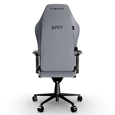 Cybeart Apex Series – X11 Gray Edition PU Deri Bel Destekli 4D Hafızalı Yastık Oyuncu Koltuğu