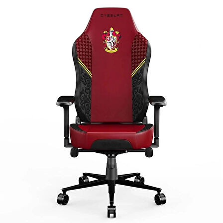 Cybeart Harry Potter Series Gryffindor Edition PU Deri Bel Destekli 4D Hafızalı Yastık Oyuncu Koltuğu