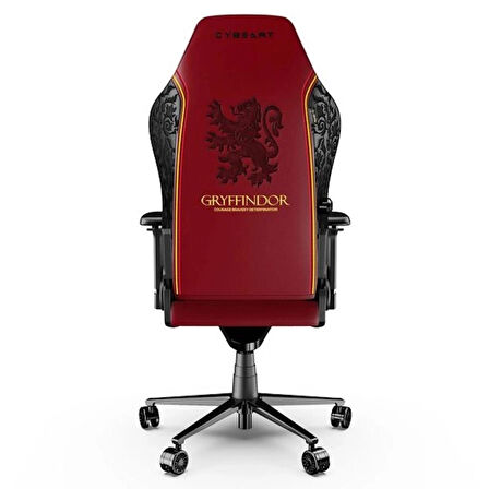 Cybeart Harry Potter Series Gryffindor Edition PU Deri Bel Destekli 4D Hafızalı Yastık Oyuncu Koltuğu