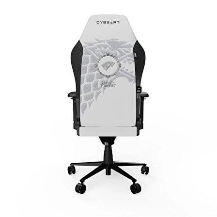 Cybeart Game of Thrones Series House Stark Edition PU Deri Bel Destekli 4D Hafızalı Yastık Oyuncu Koltuğu