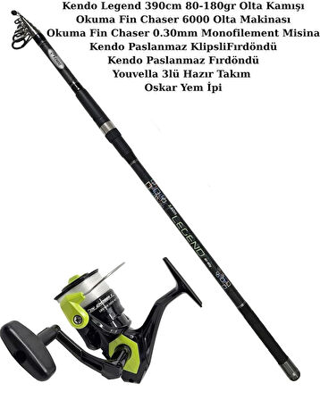 Kıyı Avına Yeni Başlıyorum Olta Seti