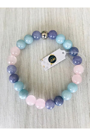 Gerçek Kuvars Taşı Bileklik