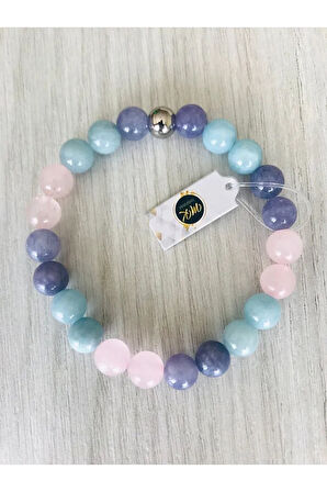 Gerçek Kuvars Taşı Bileklik