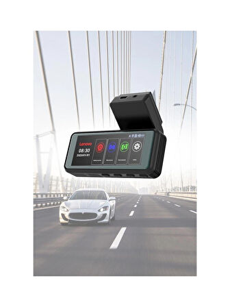 Lenovo Q3/3318 Siyah 1080p Wifi Araç İçi Dokunmatik Ön Ve Arka Araç Kamerası