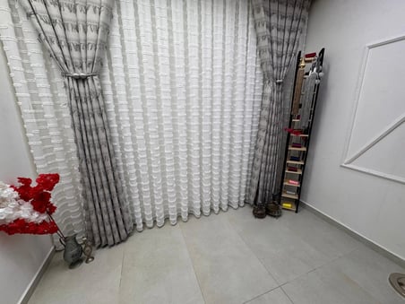NİVEMESHOME FJ614617 V-60001 ARVEN GRİ  1/3 PİLELİ FON PERDE APM
