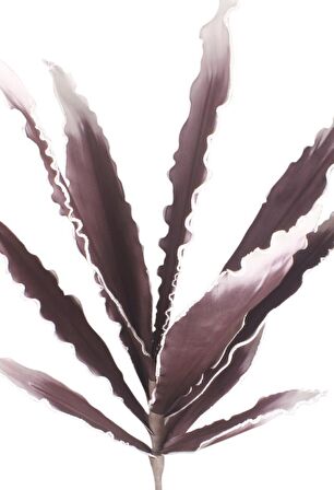 Yapay Çiçek Latex Çiçek Köpük Çiçek Sanseverya Bordo