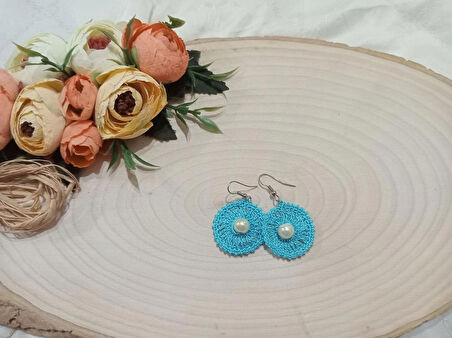 EL İŞİ ÖRME KÜPE 