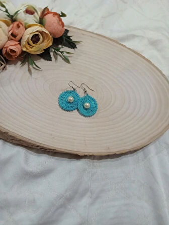 EL İŞİ ÖRME KÜPE 