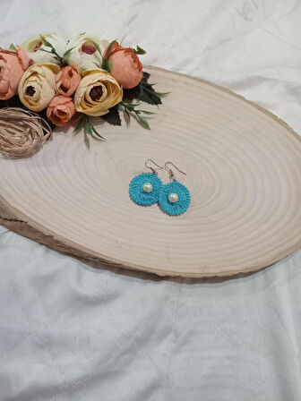 EL İŞİ ÖRME KÜPE 