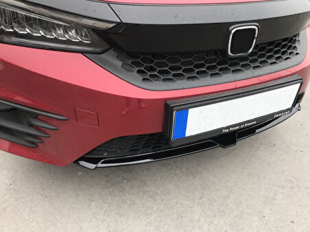 Honda City 2020+ Ön Tampon Alt Çıtası - Piano Black