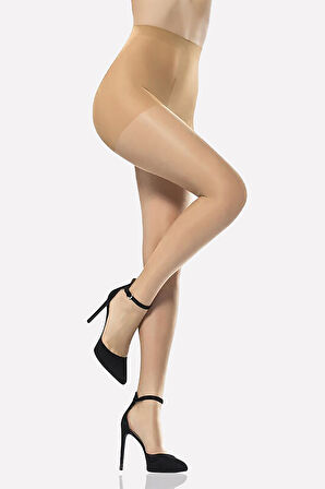 Sahra Fine 15 Denye Burunlu Külotlu Çorap