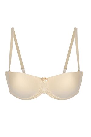 Ten Rengi Desteksiz Straplez Sütyen