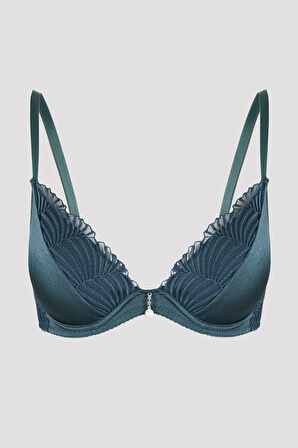 Zümrüt Yeşili Hafif Destekli Sütyen Takımı