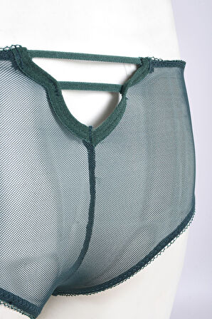 Zümrüt Yeşili Hafif Destekli Sütyen Takımı