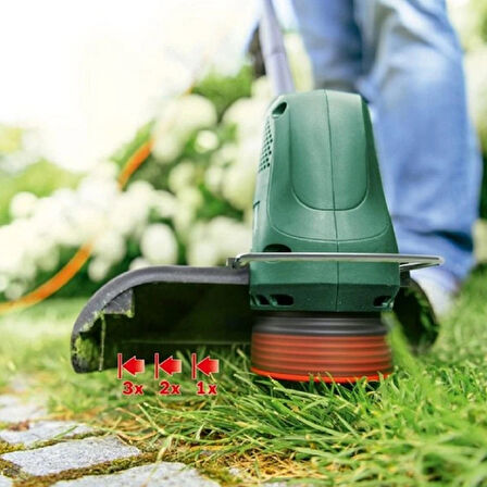 Bosch Easygrasscut 23 Misinalı Kenar Kesme Makinesi 280 Watt + Bakım Spreyi + Koruma Gözlüğü + Yedek Misina Seti