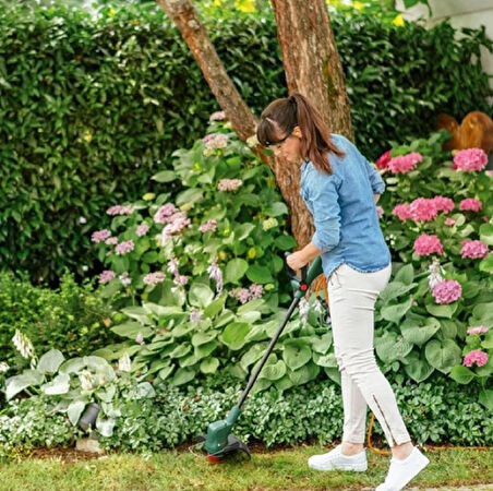 Bosch Easygrasscut 23 Misinalı Kenar Kesme Makinesi 280 Watt + Bakım Spreyi + Koruma Gözlüğü + Yedek Misina Seti